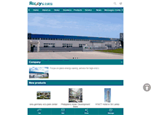 Tablet Screenshot of en.rockyglass.com